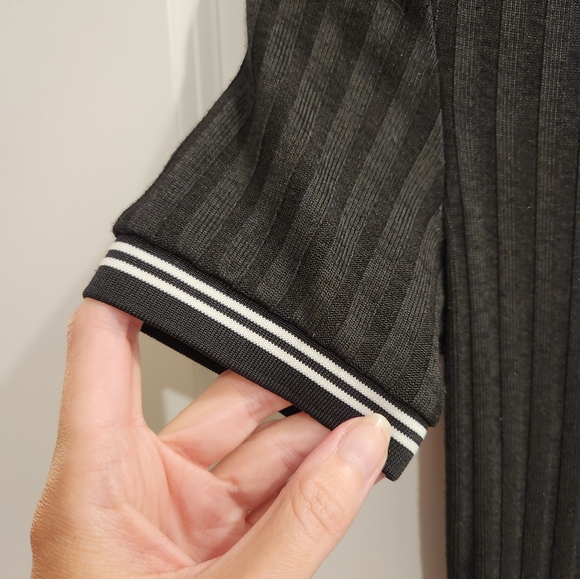 H&M Black Ribbed Dress - Picture 2 of 6